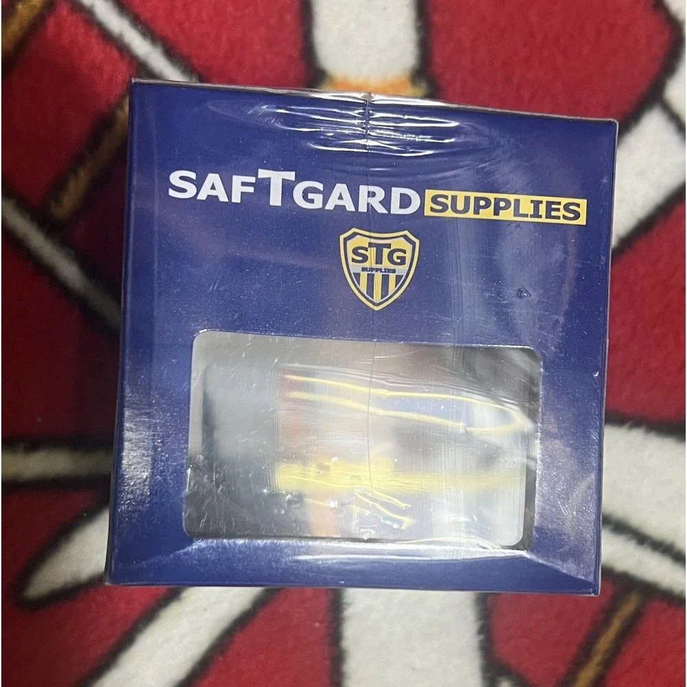 SAFTGARD SUPPLIES Baseball Square‎ Cube Holder Display Case Built-in Stand NEW